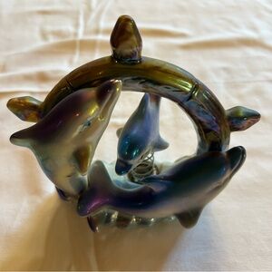 Dolphins Trinket with Spring Movement